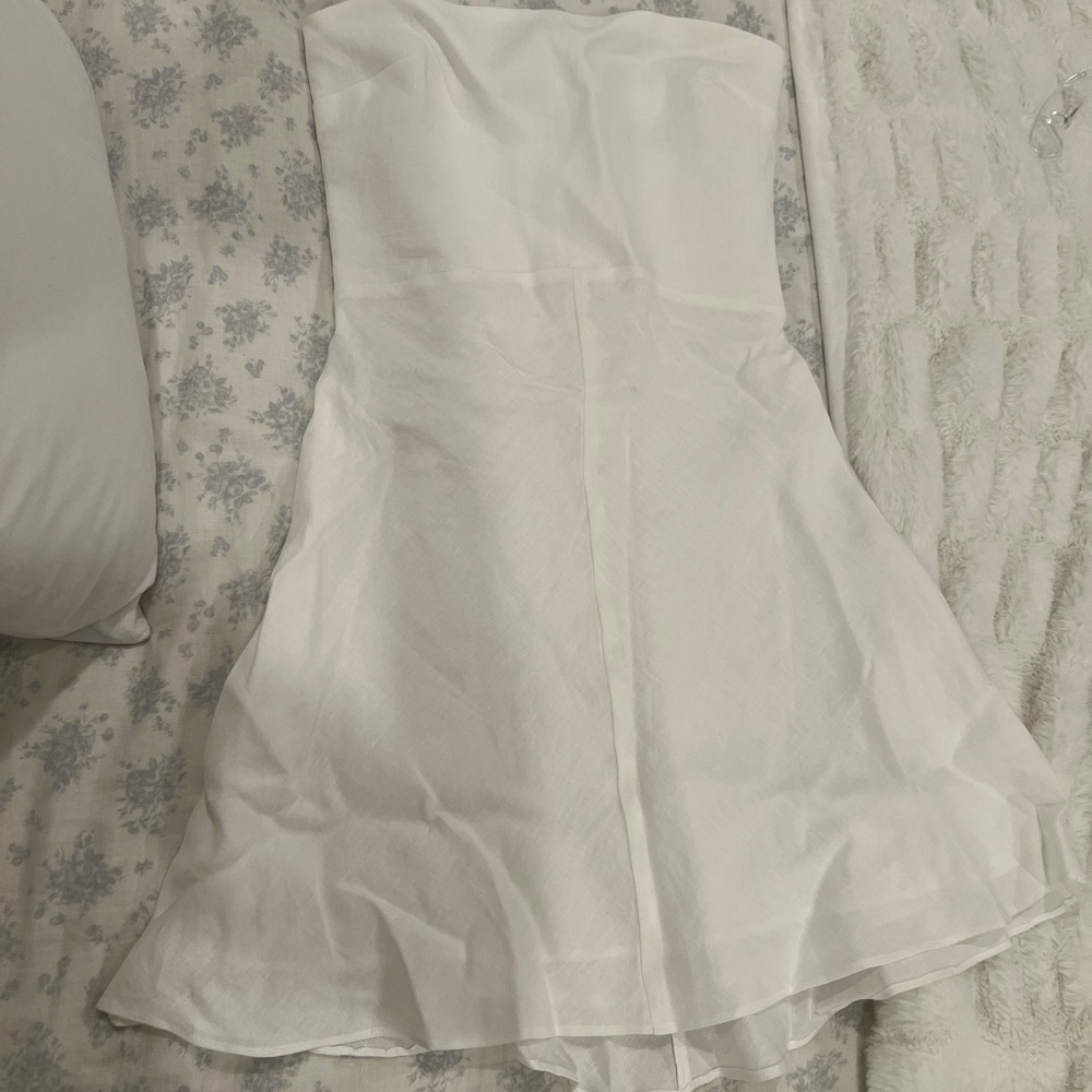 Bec + Bridge white mini sundress